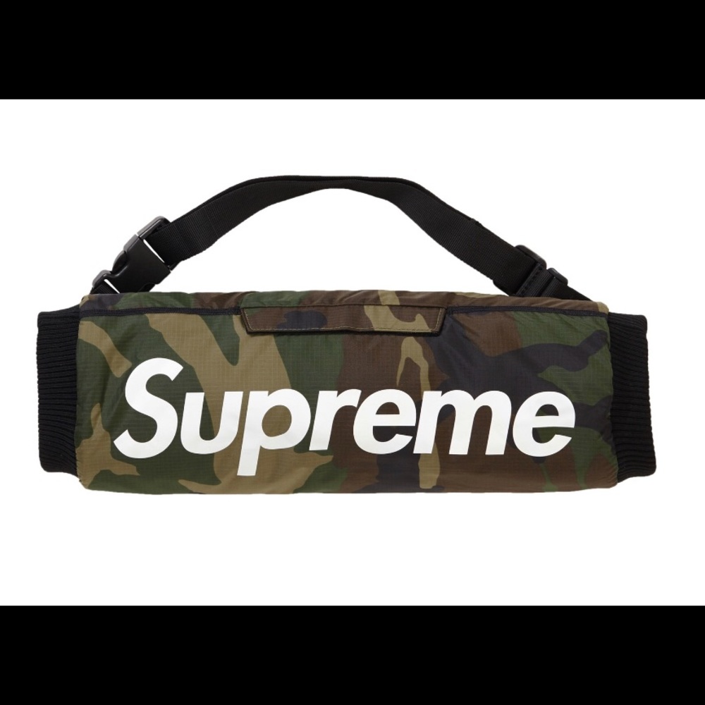SUPREME NYC ORIGINAL HAND WARMER FLEECE FW18 camo